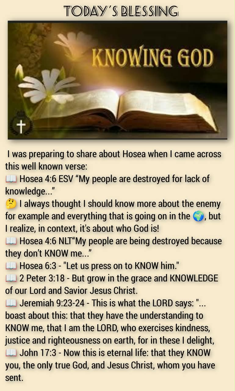 Knowing God